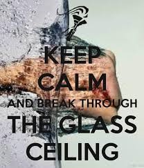 keep calm and glass ceiling